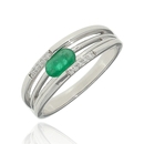 Fehér arany gyűrű 56-os méret - 41-25342-0-30-1/56